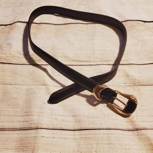 Leather belt made in Italy vintage bijou medici 28 29